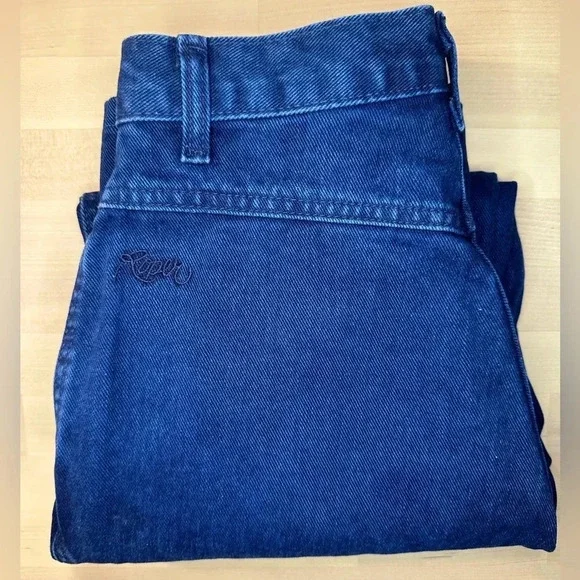 Vintage Dark Blue Roper High Waisted Jeans. - Picture 4 of 12